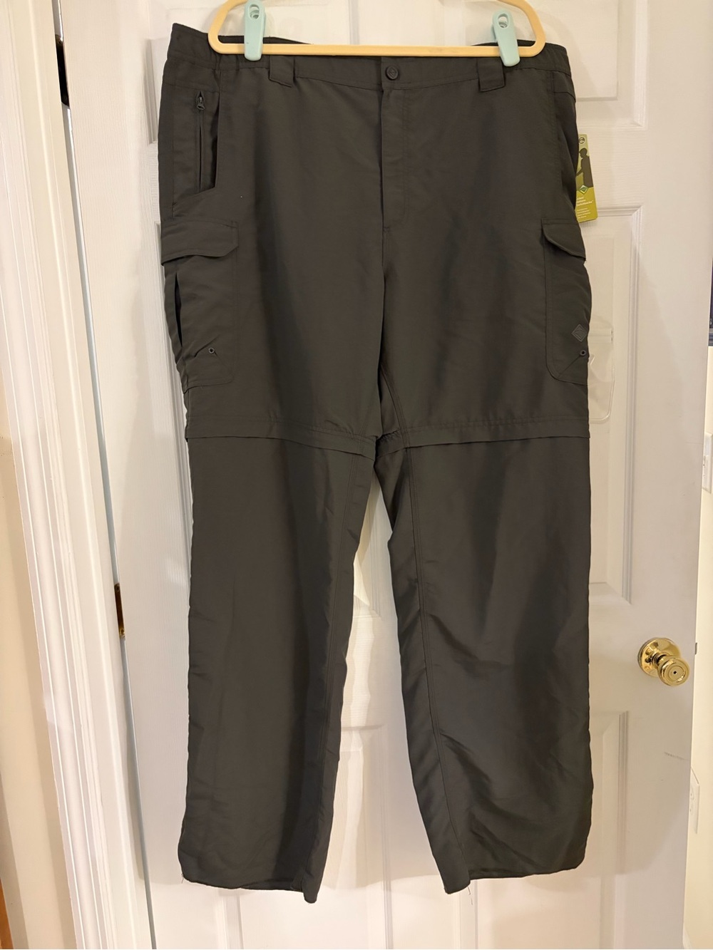 Boy Scouts Of America Womens 2XL Uniform Switchback Gray Green Cargo Pants NWT